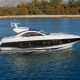 luxury yachts - luxury yacht from outside on the sea sideview