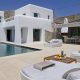 luxury villas - outdoor view of villa with poolside