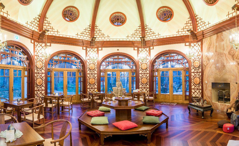 luxury villas - beautiful luxurious tea house