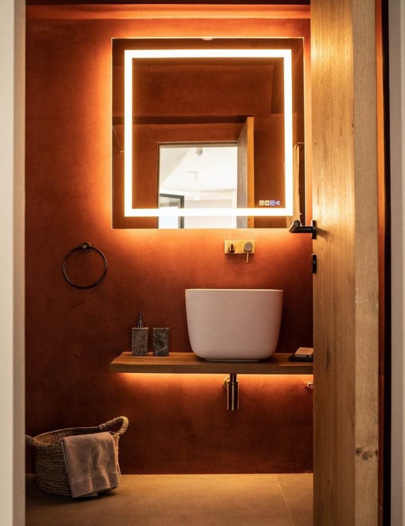 luxury villas - bathroom with sink