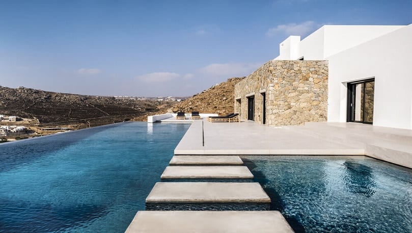 luxury villas - infinity pool