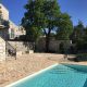 luxury villas - pool with villa in the background