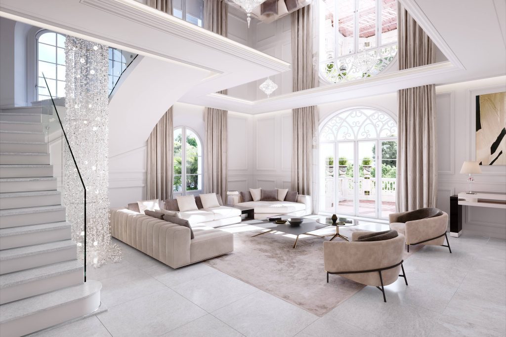 luxury sitting room